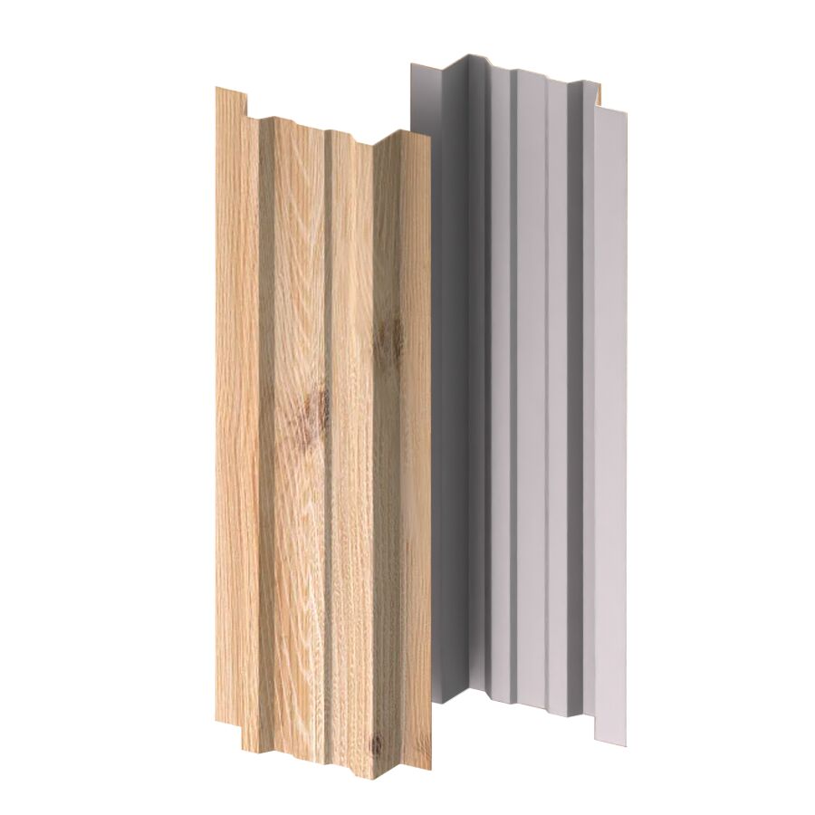 Штакетник МП LАNE-T-БР прямой 0.45мм Ecosteel Texture {длины по списку} купить в Санкт-Петербурге