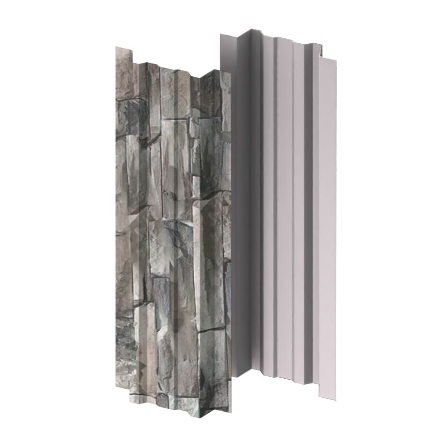 Штакетник МП LАNE-T прямой 0.50мм Ecosteel {длины по списку} купить в Санкт-Петербурге