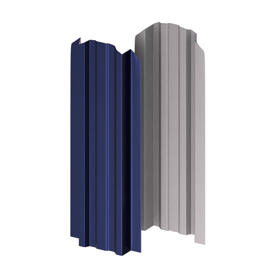 Штакетник металлический МП LANE-O фигурный PURMAN купить в Санкт-Петербурге