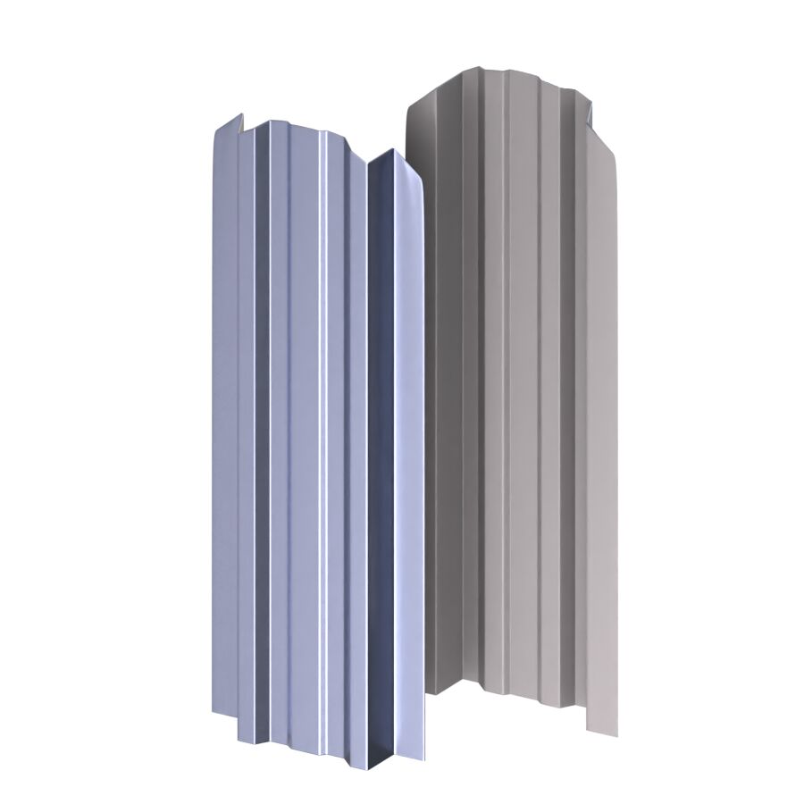 Штакетник металлический МП LANE-O фигурный PURMAN купить в Санкт-Петербурге