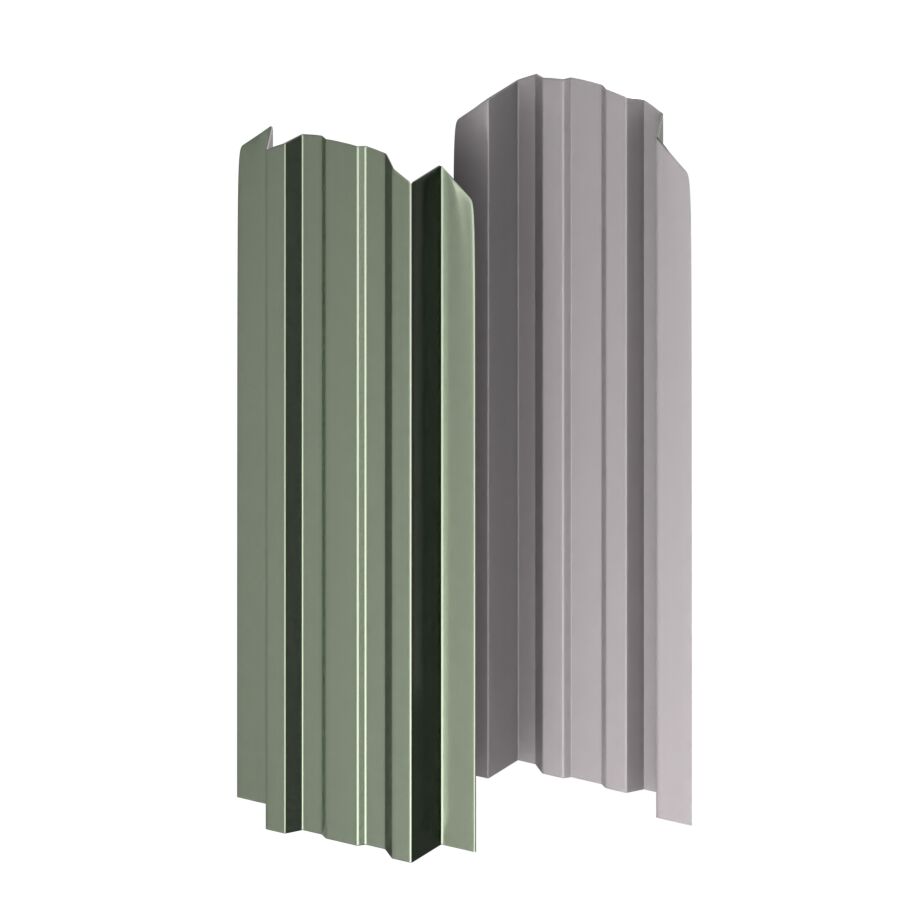 Штакетник металлический МП LANE-O фигурный PURMAN купить в Санкт-Петербурге