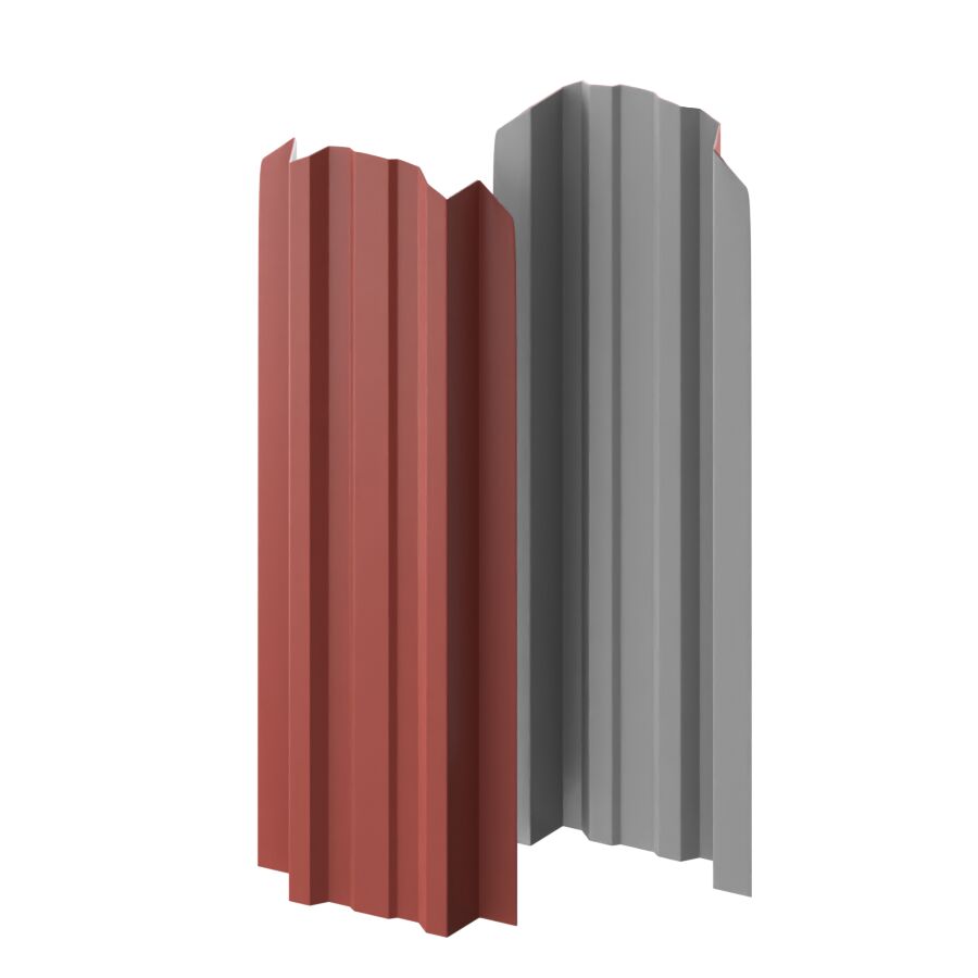 Штакетник металлический МП LANE-O фигурный PE 0,45мм купить в Санкт-Петербурге