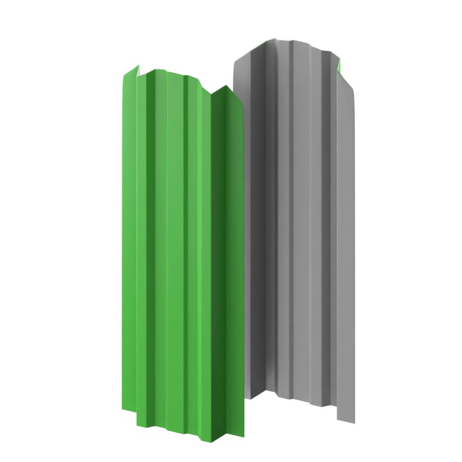 Штакетник металлический МП LANE-O фигурный NormanMP купить в Санкт-Петербурге