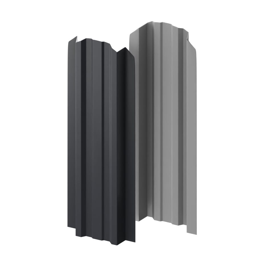 Штакетник МП LАNE-O-БР фигурный 0.45мм Viking {длины по списку} купить в Санкт-Петербурге