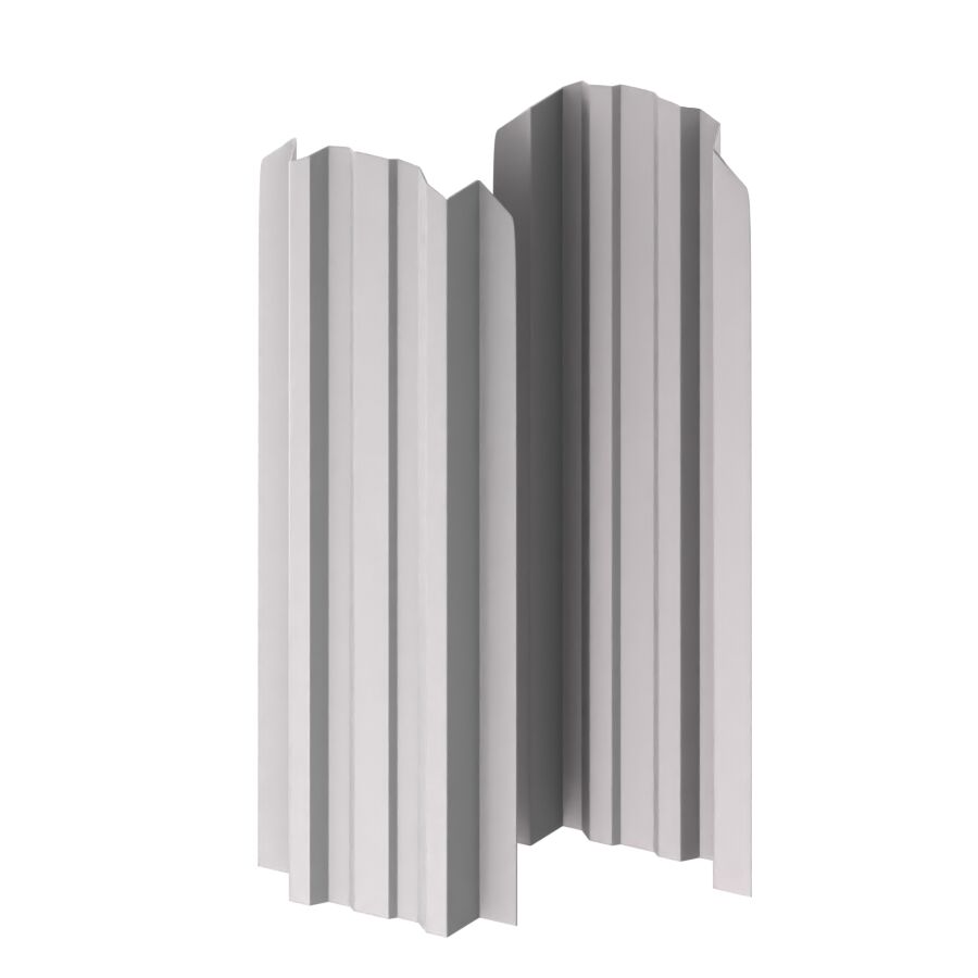 Штакетник металлический МП LANE-O фигурный NormanMP купить в Санкт-Петербурге