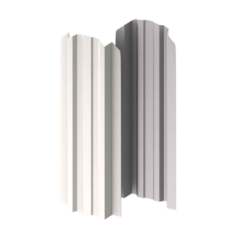 Штакетник МП LАNE-O-БР фигурный 0.50мм Norman {длины по списку} купить в Санкт-Петербурге