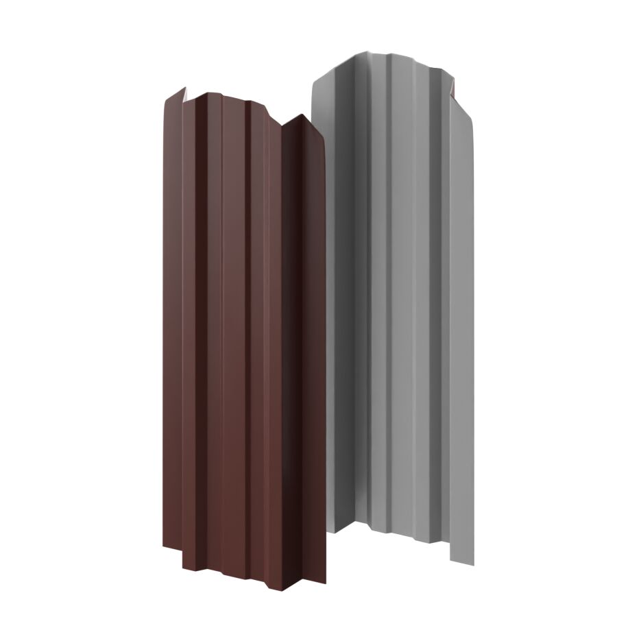 Штакетник металлический МП LANE-O фигурный NormanMP купить в Санкт-Петербурге