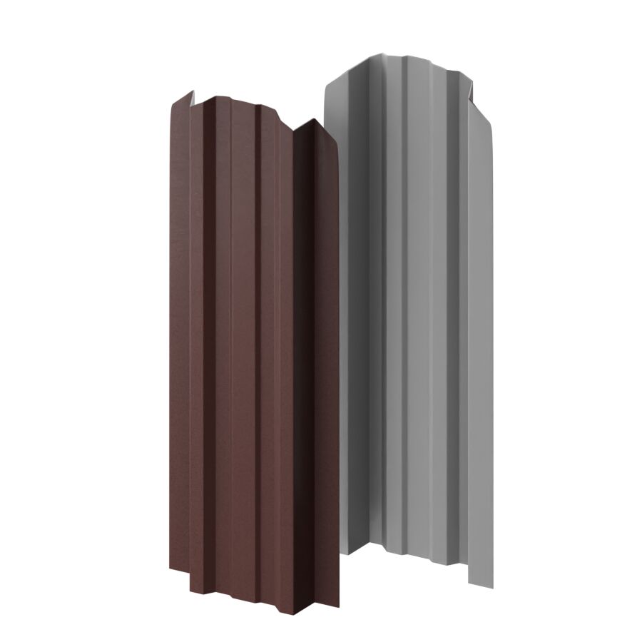 Штакетник металлический МП LANE-O фигурный PURMAN купить в Санкт-Петербурге