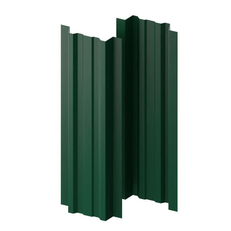 Штакетник МП LАNE-T-БР прямой 0.45мм ПЭ двусторонний {длины по списку} купить в Санкт-Петербурге