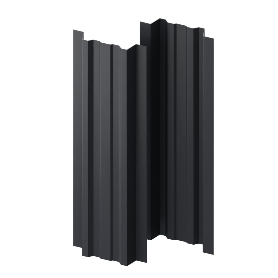 Штакетник МП LАNE-T-БР прямой 0.45мм ПЭ двусторонний {длины по списку} купить в Санкт-Петербурге