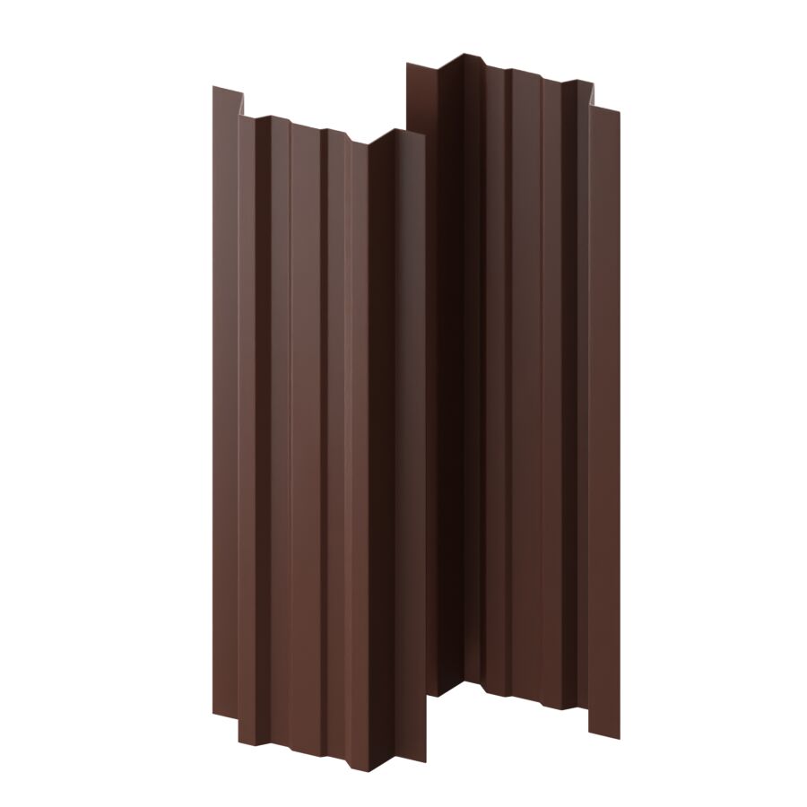 Штакетник МП LАNE-T прямой 0.40мм ПЭ Color {длины по списку} купить в Санкт-Петербурге