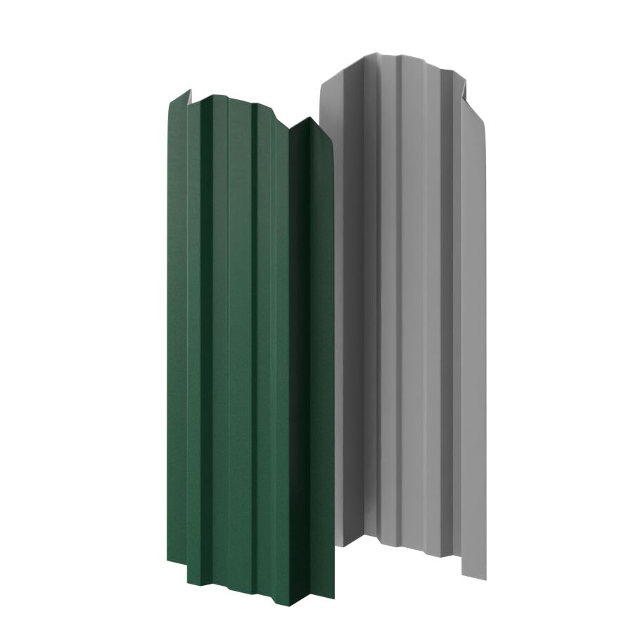 Штакетник МП LАNE-O-БР фигурный 0.45мм ПЭ {длины по списку} купить в Санкт-Петербурге