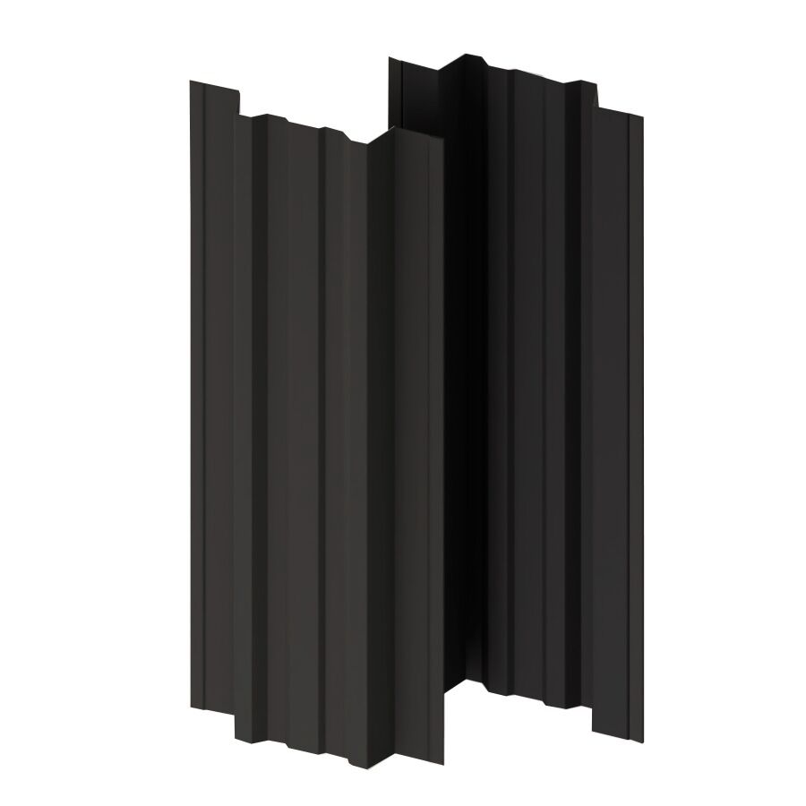 Штакетник МП TRAPEZE-T прямой 0.40мм ПЭ матовый двусторонний {длины по списку} купить в Санкт-Петербурге