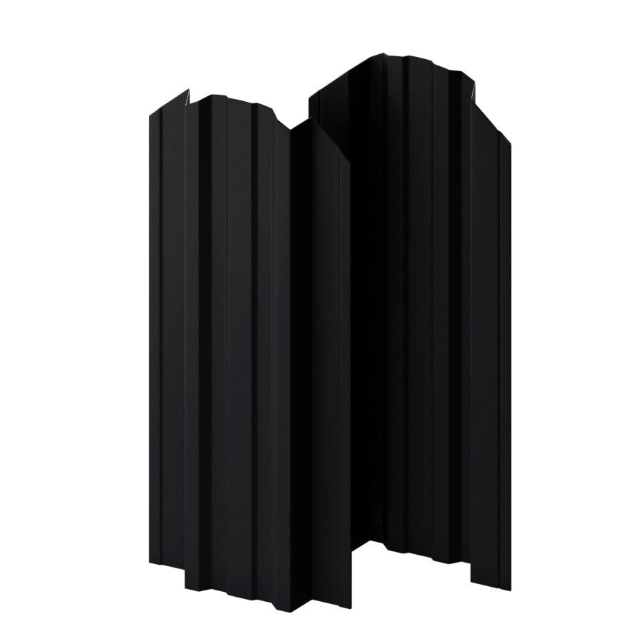 Штакетник МП TRAPEZE-O фигурный 0.40мм ПЭ матовый двусторонний {длины по списку} купить в Санкт-Петербурге