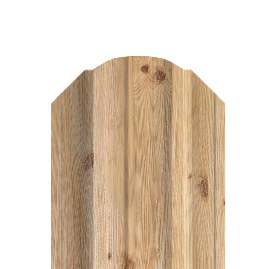 Штакетник МП TRAPEZE-O фигурный 0.45мм Ecosteel Texture {длины по списку} купить в Санкт-Петербурге