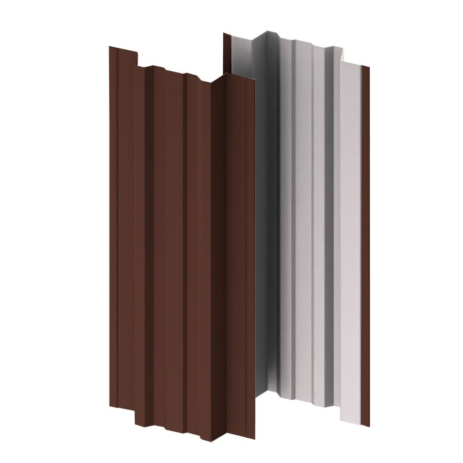 Штакетник МП TRAPEZE-T-БР прямой 0.50мм Valori {длины по списку} купить в Санкт-Петербурге