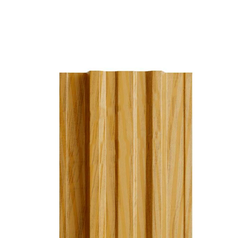 Штакетник МП TRAPEZE-T прямой 0.50мм Ecosteel Textur {длины по списку} купить в Санкт-Петербурге