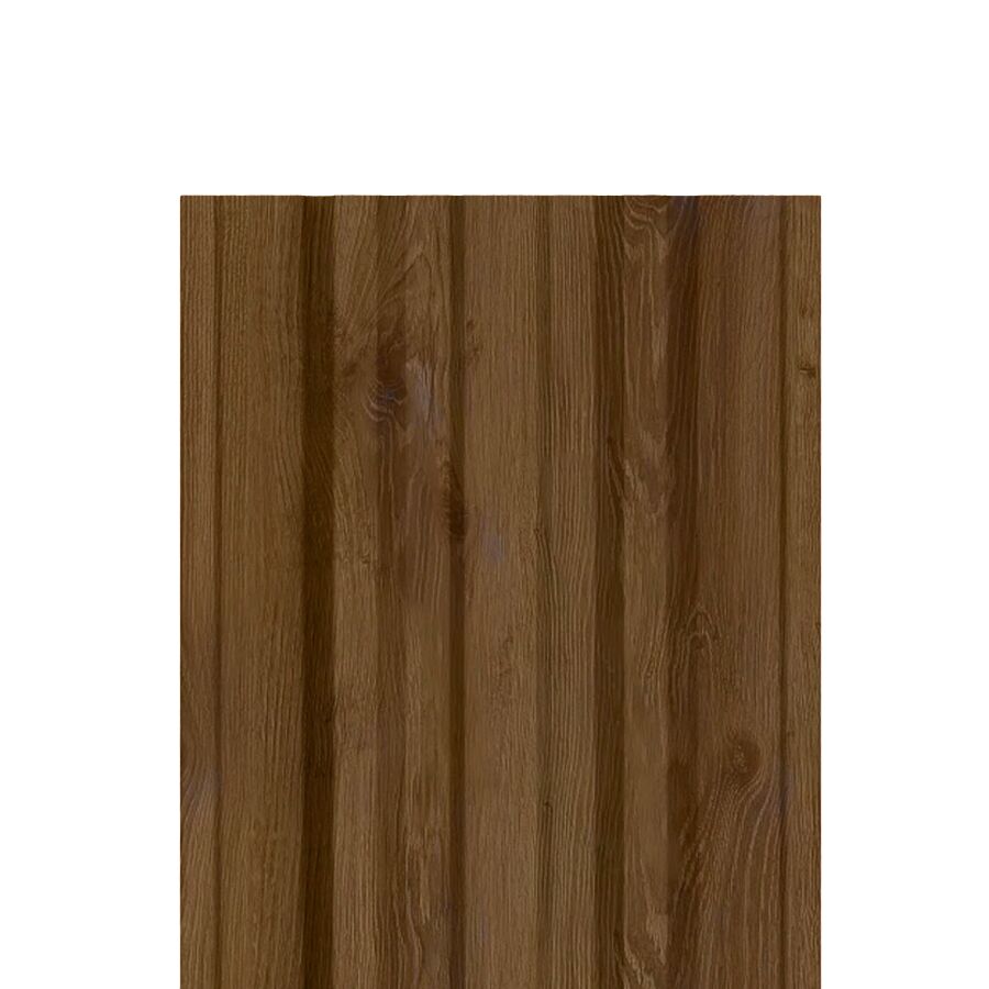 Штакетник МП TRAPEZE-T-БР прямой 0.45мм Античный Дуб Ecosteel Matt {длины по списку} купить в Санкт-Петербурге