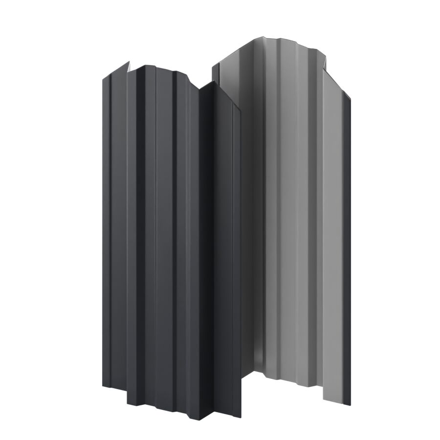 Штакетник МП TRAPEZE-O-БР фигурный 0.50мм Norman {длины по списку} купить в Санкт-Петербурге