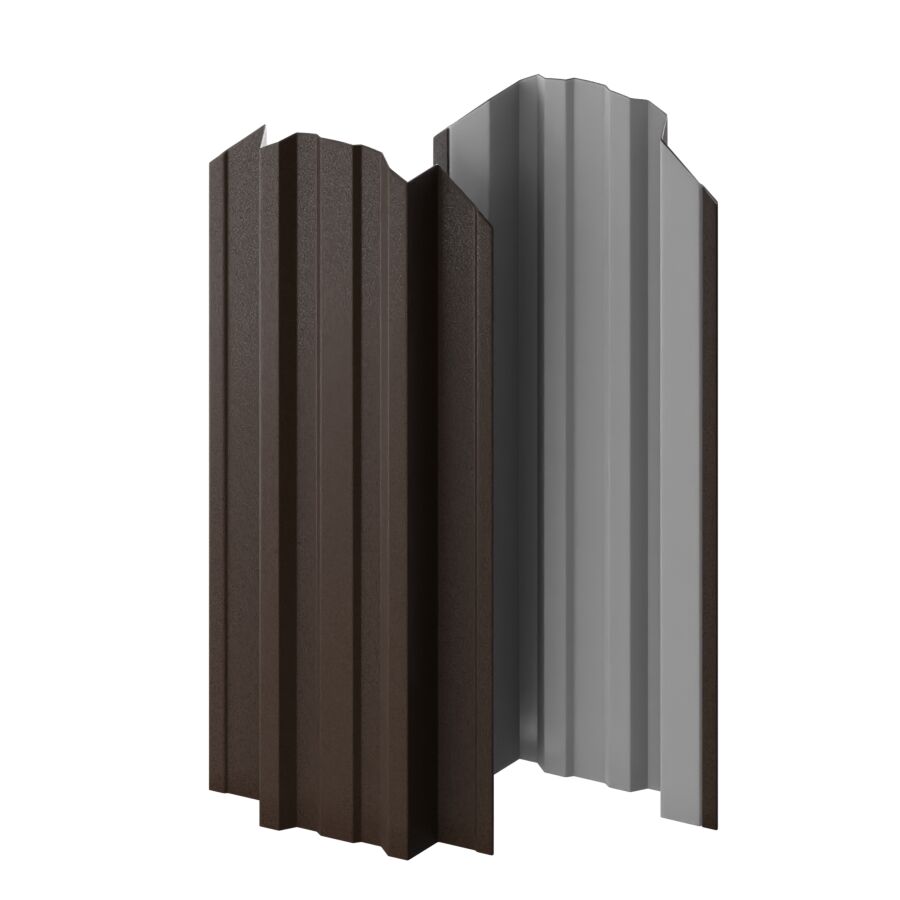 Штакетник МП TRAPEZE-O фигурный 0.50мм Valori {длины по списку} купить в Санкт-Петербурге