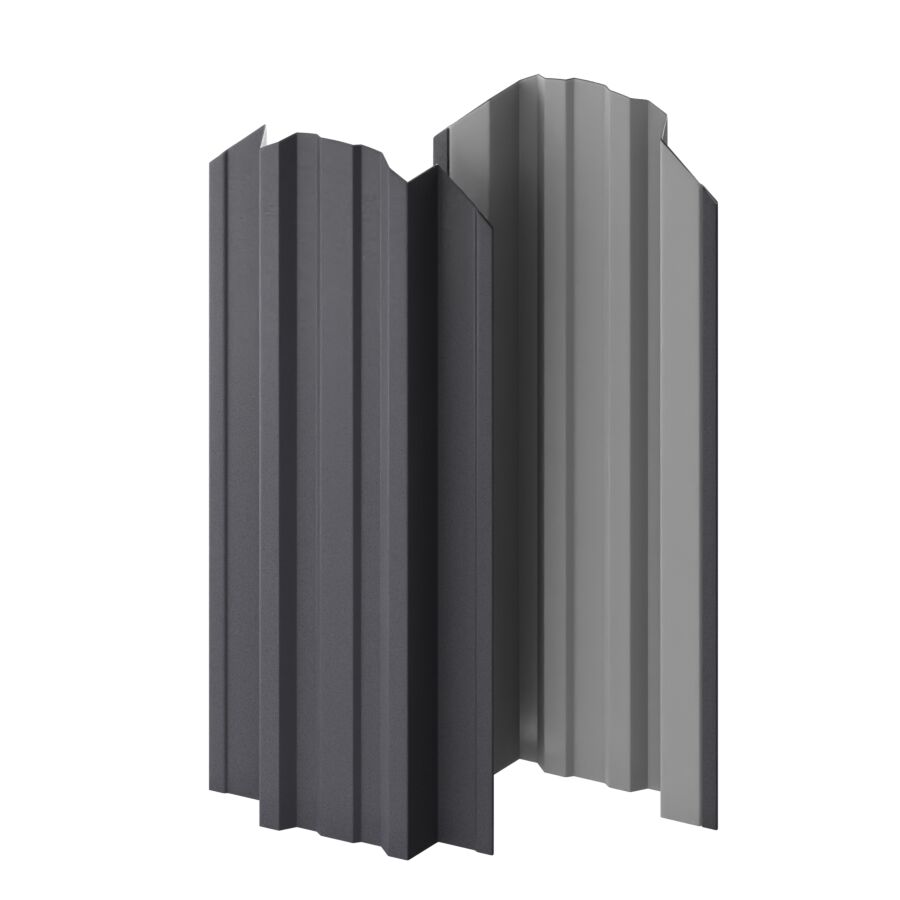 Штакетник МП TRAPEZE-O-БР фигурный 0.50мм Valori {длины по списку} купить в Санкт-Петербурге