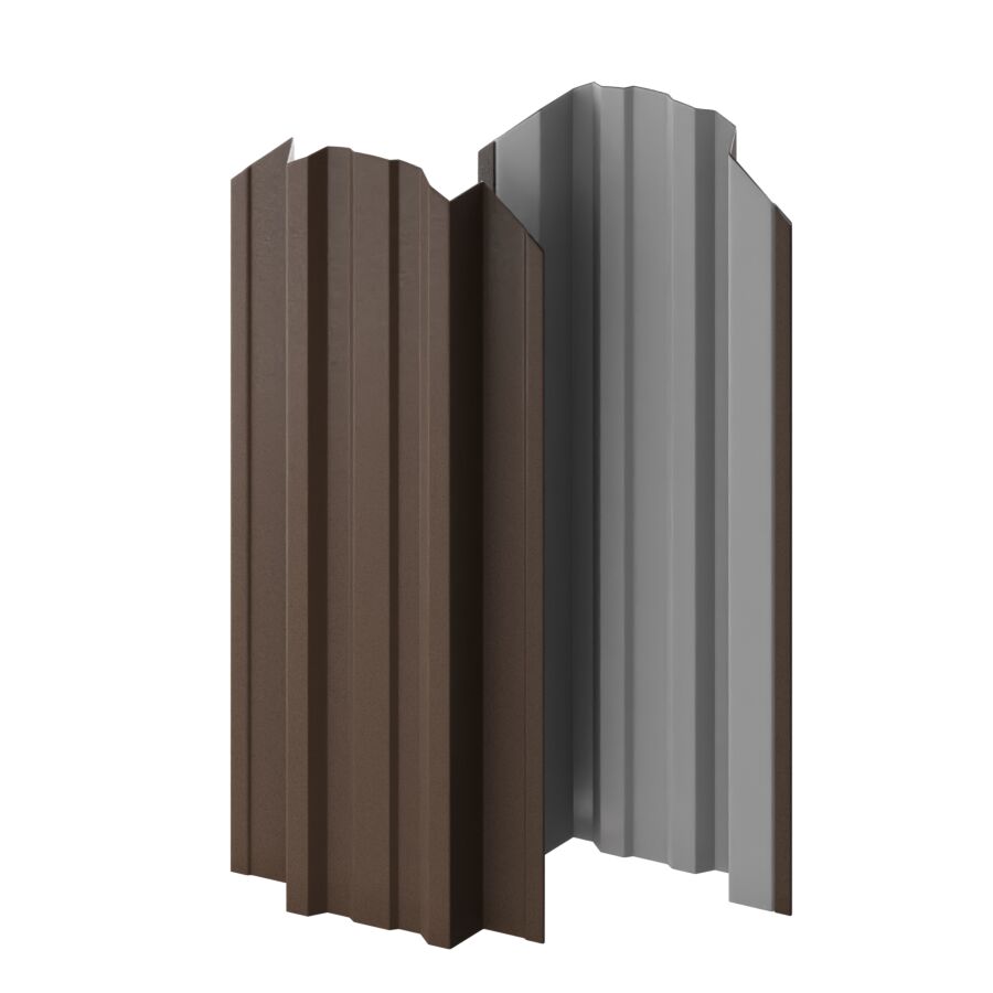 Штакетник МП TRAPEZE-O фигурный 0.50мм Valori {длины по списку} купить в Санкт-Петербурге