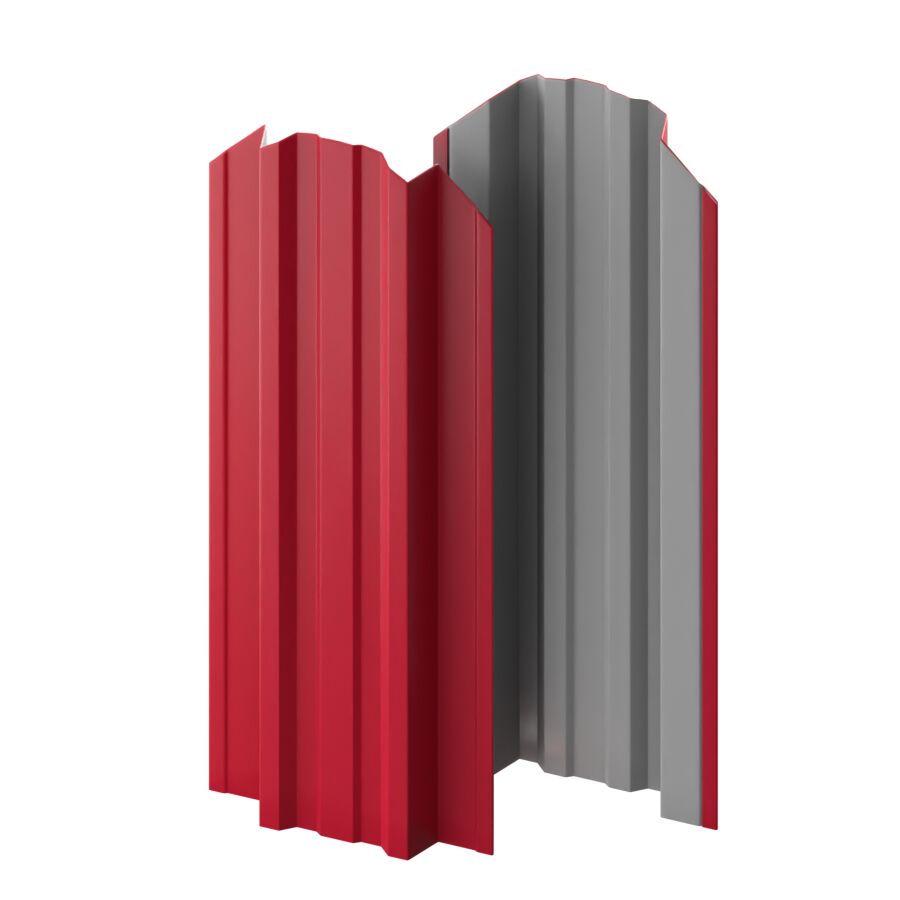 Штакетник МП TRAPEZE-O фигурный 0.45мм ПЭ {длины по списку} купить в Санкт-Петербурге