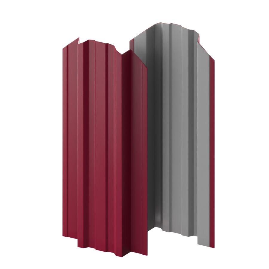 Штакетник МП TRAPEZE-O фигурный 0.50мм Purman {длины по списку} купить в Санкт-Петербурге