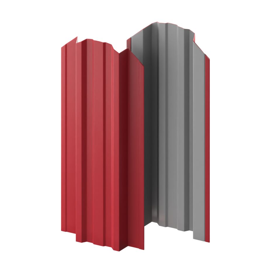 Штакетник МП TRAPEZE-O фигурный 0.45мм ПЭ {длины по списку} купить в Санкт-Петербурге