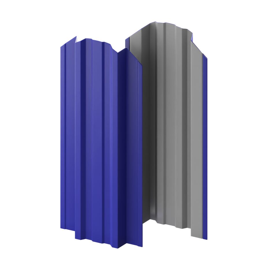 Штакетник МП TRAPEZE-O фигурный 0.45мм ПЭ {длины по списку} купить в Санкт-Петербурге