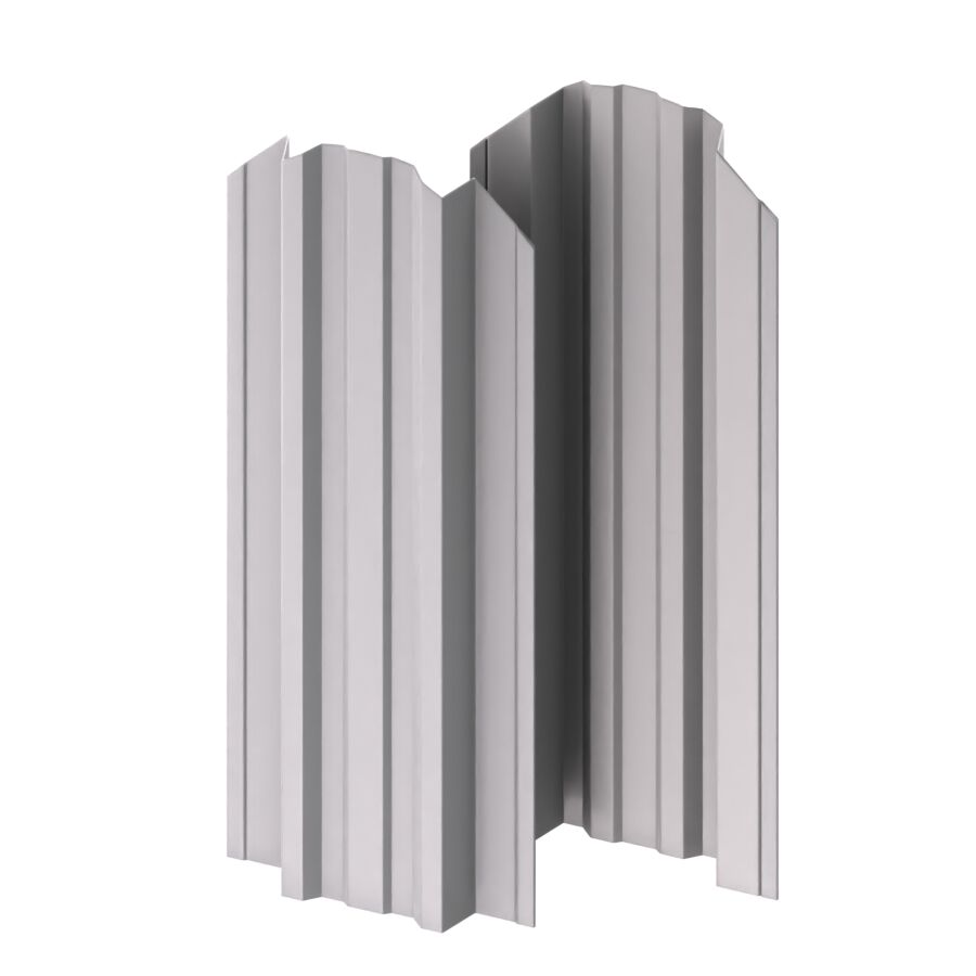 Штакетник МП TRAPEZE-O-БР фигурный 0.45мм ПЭ {длины по списку} купить в Санкт-Петербурге