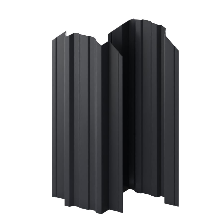 Штакетник МП TRAPEZE-O фигурный 0.45мм Viking двусторонний {длины по списку} купить в Санкт-Петербурге