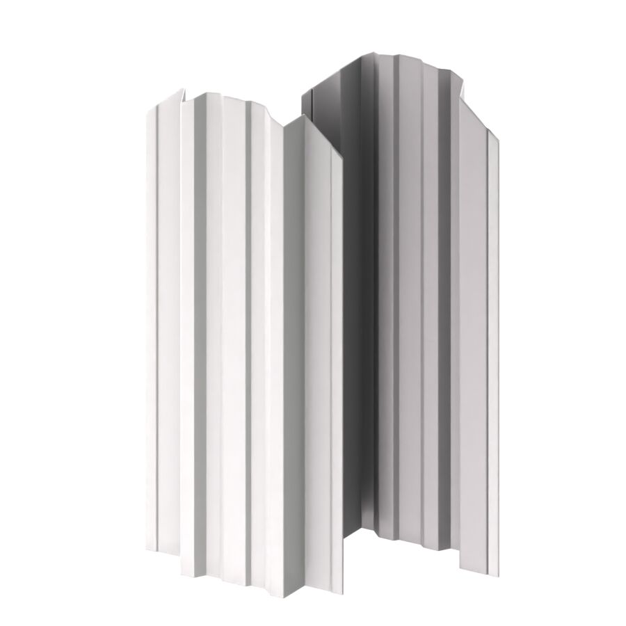 Штакетник МП TRAPEZE-O фигурный 0.45мм ПЭ {длины по списку} купить в Санкт-Петербурге