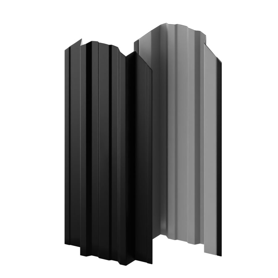 Штакетник МП TRAPEZE-O фигурный 0.50мм Purman {длины по списку} купить в Санкт-Петербурге