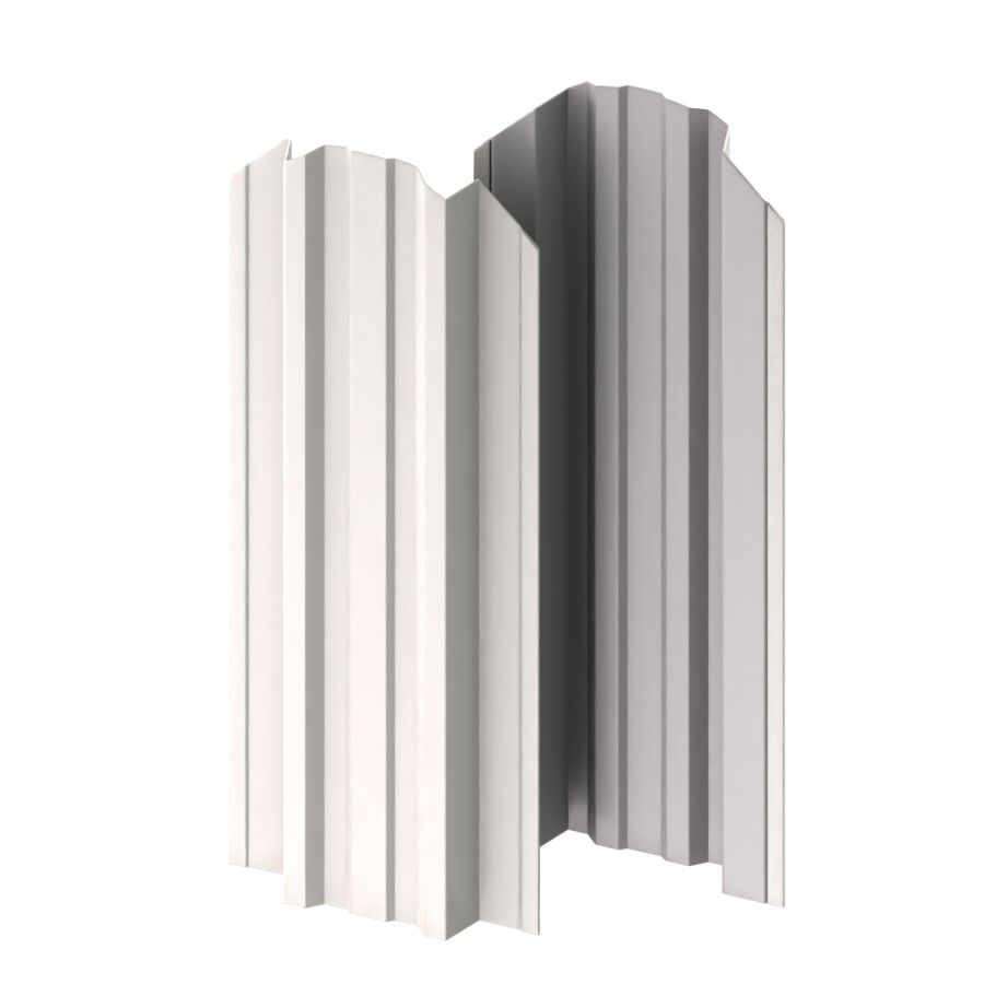 Штакетник МП TRAPEZE-O-БР фигурный 0.50мм Norman {длины по списку} купить в Санкт-Петербурге