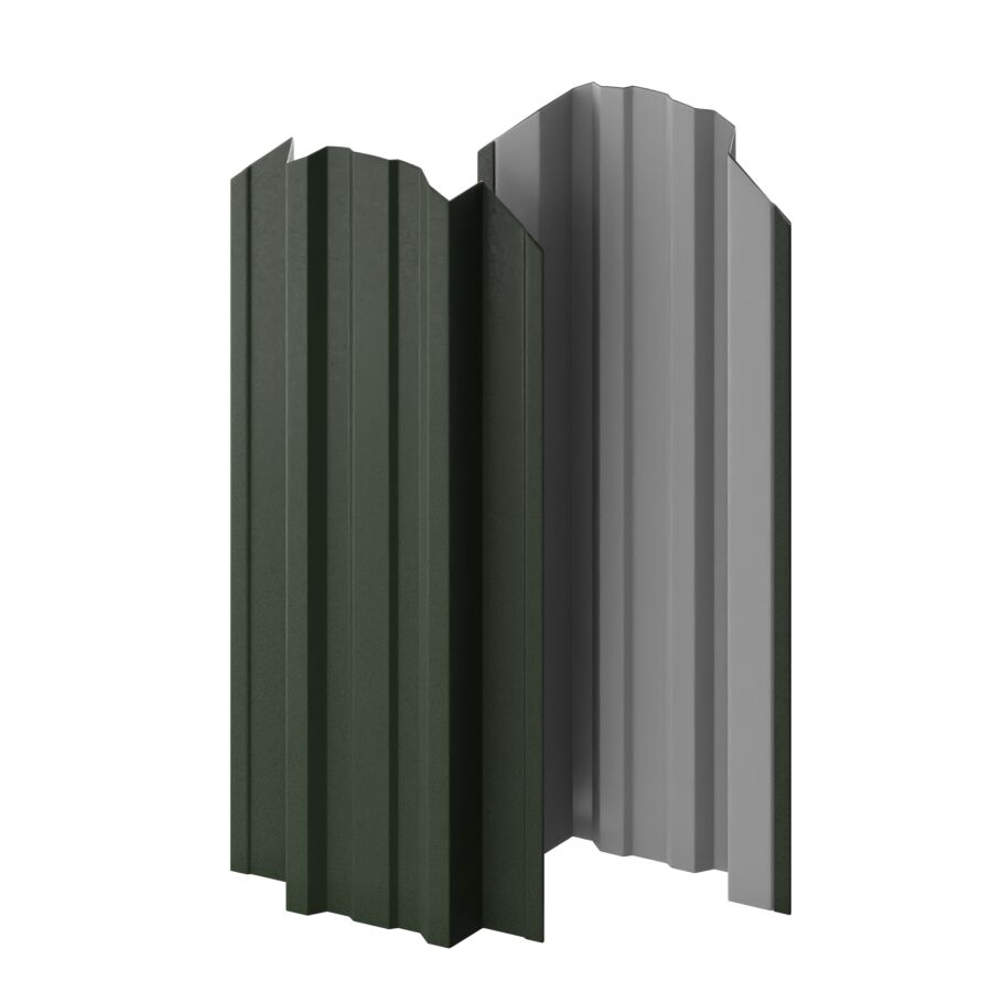 Штакетник МП TRAPEZE-O фигурный 0.45мм Viking {длины по списку} купить в Санкт-Петербурге