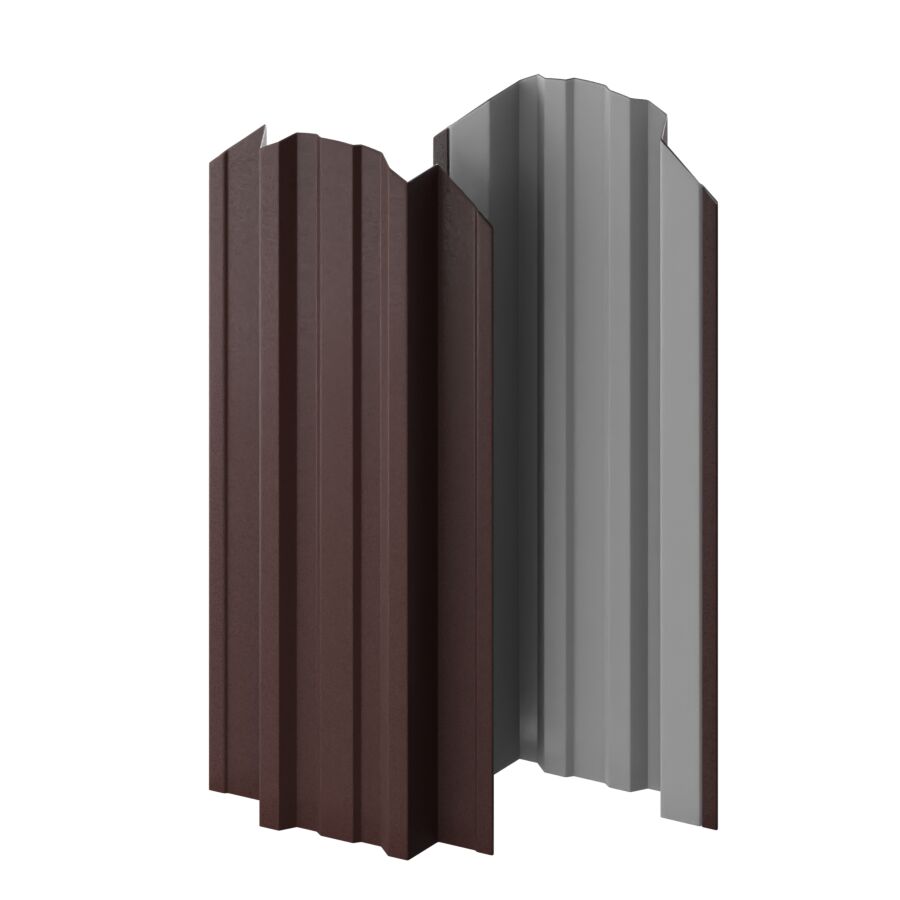 Штакетник МП TRAPEZE-O фигурный 0.50мм VikingMP Е {длины по списку} купить в Санкт-Петербурге