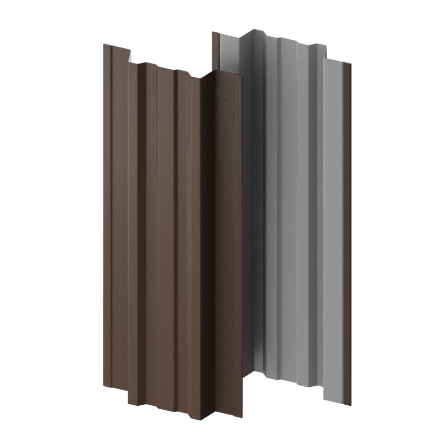 Штакетник МП TRAPEZE-T прямой 0.50мм Valori {длины по списку} купить в Санкт-Петербурге