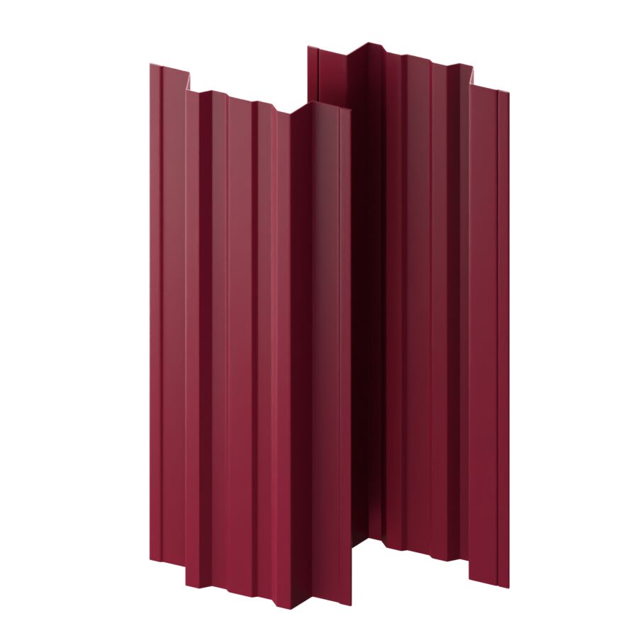 Штакетник МП TRAPEZE-T прямой 0.45мм ПЭ двусторонний {длины по списку} купить в Санкт-Петербурге