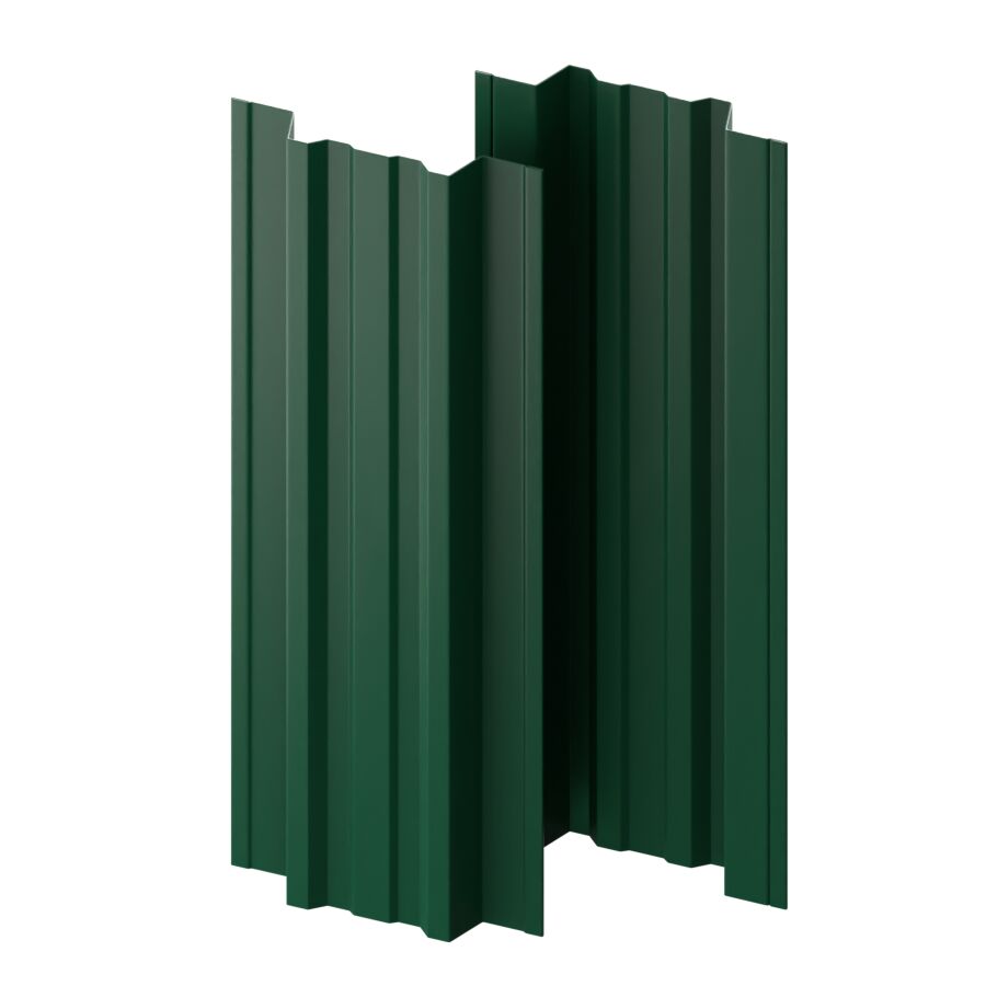 Штакетник МП TRAPEZE-T-БР прямой 0.45мм ПЭ двусторонний {длины по списку} купить в Санкт-Петербурге