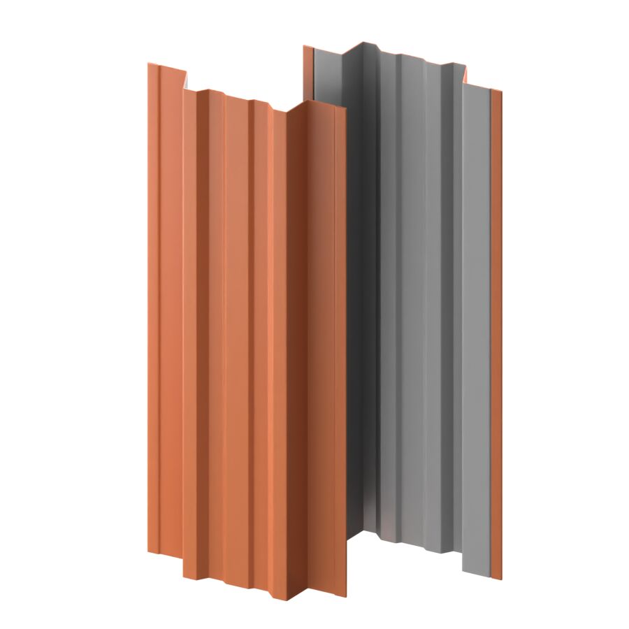 Штакетник МП TRAPEZE-T прямой 0.50мм VikingMP Е {длины по списку} купить в Санкт-Петербурге