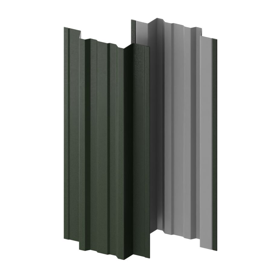 Штакетник МП TRAPEZE-T прямой 0.45мм Viking {длины по списку} купить в Санкт-Петербурге