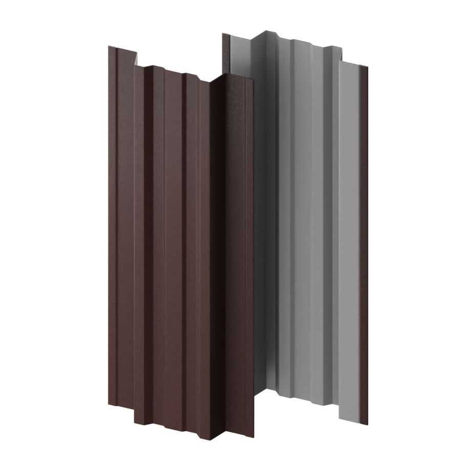 Штакетник МП TRAPEZE-T прямой 0.50мм VikingMP Е {длины по списку} купить в Санкт-Петербурге