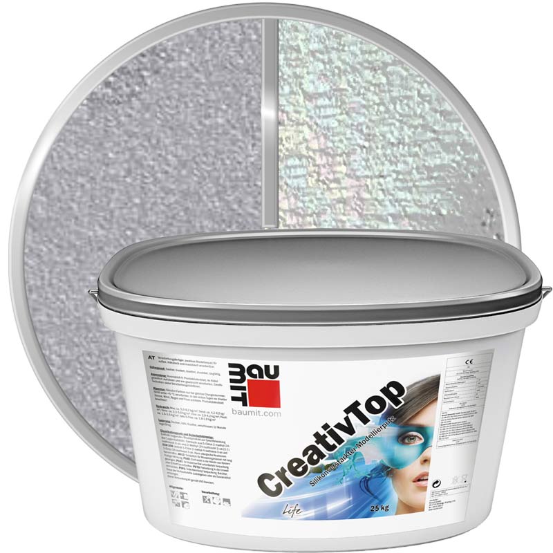 CreativTop Pearl 0.5 мм Пастообразная моделируемая декоративная штукатурка Baumit купить в Санкт-Петербурге