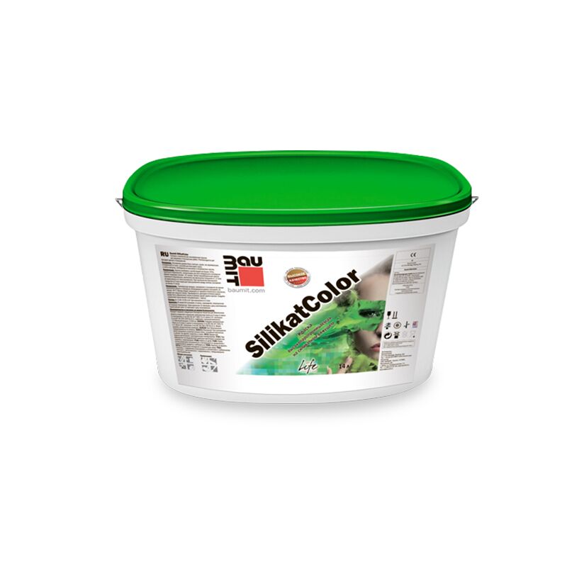 Baumit SilikatColor 14л Краска силикатная Группа 4 купить в Санкт-Петербурге