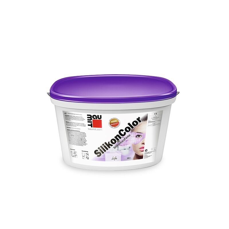 Baumit SilikonColor 14л Краска на основе силиконовой смолы Группа 3 купить в Санкт-Петербурге