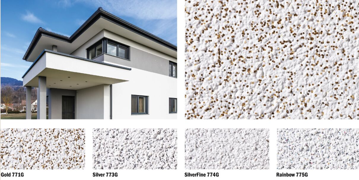 Baumit Glitter 14л Состав для устройства декоративного покрытия с металлическими блестками купить в Санкт-Петербурге