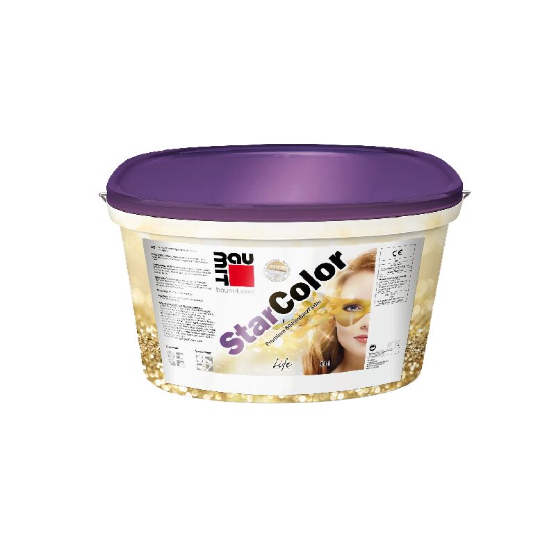 Baumit StarColor 14л Краска фасадная силиконовая Группа 3 купить в Санкт-Петербурге