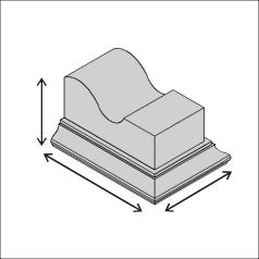 Архитектурный декор MOB11 165х285 L=200мм ДЕЛАЙТ купить в Санкт-Петербурге