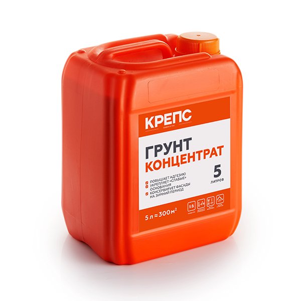КОНЦЕНТРАТ 5кг Грунт КРЕПС купить в Санкт-Петербурге
